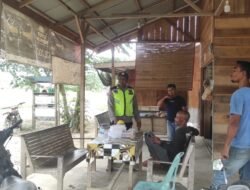 Polsek paya bakong Giat Melakukan Patroli Rutin Di Lingkungan Masyarakat Guna Menjaga Kamtibmas