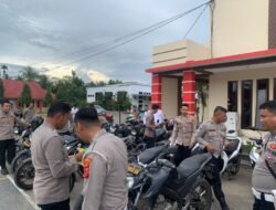 Polres Aceh Utara Lakukan Supervisi dan Pemeriksaan Kendaraan Dinas, Pastikan Kelaikan Operasional