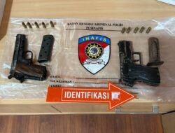 Kerjasama dengan DPO, Pemuda Aceh Utara Ditangkap, Dua Pucuk Senpi Diamankan