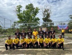 Semarak HUT Bhayangkara Yang Ke-79 Tahun 2025, Polres Aceh Besar Gelar Turnamen Bola Volly