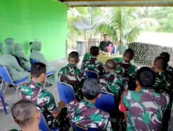 Kunjungan Kerja ke Koramil, Dandim 0101/KBA Tegaskan Komitmen Pembinaan Teritorial