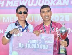 BTC Polda Aceh Juara Turnamen Tenis Kapolda Aceh Cup 2025