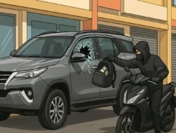 Pecah Kaca Mobil di Cot Girek, Uang Rp380 Juta Raib Digondol Maling*