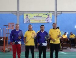 Semarak HUT Bhayangkara Ke-79, Polres Aceh Besar Gelar Turnamen Badminton