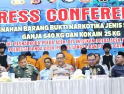 Gubernur Apresiasi Kapolda Aceh atas Kontribusinya Menjaga Serambi Mekkah dari Ancaman Narkoba