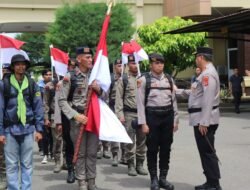 Kapolda Aceh Lepas Tim Ekspedisi Gunung Leuser dalam Rangka Hari Bhayangkara ke-79