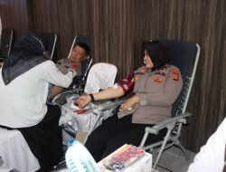 Polda Aceh Gelar Donor Darah pada Puncak Bakti Kesehatan Serentak Hari Bhayangkara ke-79