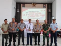 Dalam Rangka HUT Bhayangkara Ke-79, Polres Aceh Besar Gelar Donor Darah