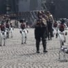 Robot Humanoid hingga Robot Dog Beratribut Polisi Ramaikan Monas dalam Persiapan Hari Bhayangkara ke-79