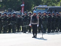 Gubernur Aceh Pimpin Upacara Hari Bhayangkara di Blang Padang