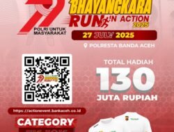 Polda Aceh akan Gelar Bhayangkara Run 2025, Total Hadiah Ratusan Juta Rupiah