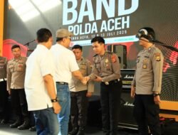 Kapolda Aceh Resmi Tutup Festival Band Hari Bhayangkara ke-79
