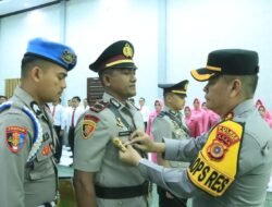 Polres Aceh Utara Gelar Sertijab Kapolsek Paya Bakong