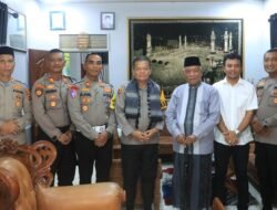 Silaturahmi Umara dan Ulama, Kapolres Berkunjung ke Kediaman Ketua MPU Aceh Utara