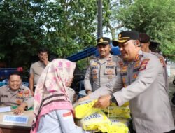 Polres Aceh Besar Laksanakan Gerakan Pangan Murah, Bantu Tekan Inflasi