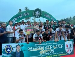 CST United Pidie Jaya Juara Sidiq HP Cup 2025 Usai Tumbangkan Sidiq FC Lewat Adu Penalti