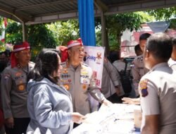 GERAKAN PASAR MURAH POLRI WUJUD BAKTI KONKRIT BAGI MASYARAKAT, ALUMNI AKPOL 90 GELAR PASAR MURAH DI SEMARANG