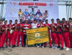 Dua Personel Polda Aceh Raih Medali Perak dalam Kejurnas Rugby di Yogyakarta