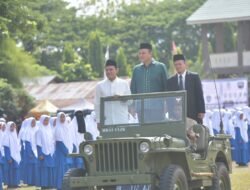 Wagub Aceh Jadi Inspektur Apel Tahunan Pesantren Tgk. Chiek Oemar Diyan