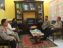 Polri Peduli, Kapolres Aceh Utara Anjangsana Ke Rumah Personel Sakit Menahun