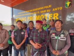 Bentuk Simpati Kepada Kepolisian, Aliansi Ojol Jenguk Polisi Korban Kericuhan