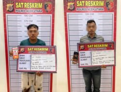 Dua Pemuda di Tanah Luas Aceh Utara Tertangkap Tangan Main Judi Online di Mobil Kopi