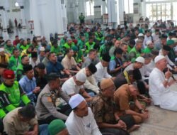 Kapolda Aceh Salat Gaib, Zikir, dan Doa Bersama Sahabat Ojol