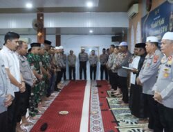 Do’a Bersama Diperingatan Maulid Nabi, Polres Aceh Utara Mohon Keselamatan Negeri