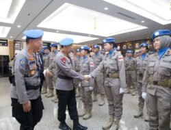 Kapolri Lepas Satgas FPU 7 MINUSCA dalam Misi Perdamaian PBB di Afrika Tengah
