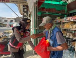 Ditsamapta Polda Aceh Berbagi Dengan Masyarakat Untuk Raih Berkah