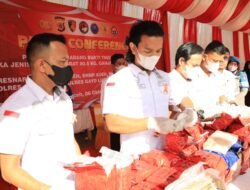 Kombes Shobarmen Sebut Barang bukti Sabu Seberat 80,5 Kg yang Dimusnahkan Berasal dari Thailand