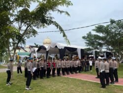 Polres Aceh Utara Kerahkan Puluhan Personel Amankan Maulid Akbar dan Muzakarah Ulama-Umara 2025