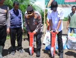 Dukung Swasembada Pangan, Polres Aceh Utara Tanam Jagung Serentak Kuartal IV Tahun 2025