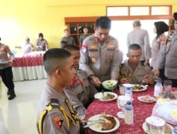 Kapolda Aceh Tinjau Menu dan Standar Gizi Makanan Siswa Secaba di SPN Seulawah