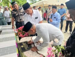 Kapolres Aceh Besar Resmikan Balai Pengajian Di Meunasah Desa Jantho Makmur