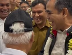 Ketua MPR RI Ahmad Muzani Disambut Hangat Wagub Fadhlullah di Banda Aceh