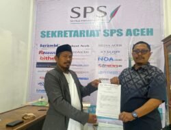 Tengku Husnan Diangkat Jadi Kepala Sekretariat SPS Aceh