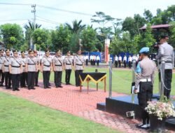 Polres Aceh Utara Gelar Sertijab, Kapolres Ajak Pejabat Baru Tingkatkan Profesionalisme