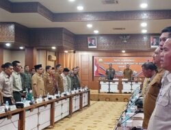 Wagub Aceh Pimpin Rapat Koordinasi Penanggulangan Bencana se-Aceh 2025,