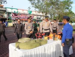 Pimpin Apel Tanggap Bencana di Meulaboh, Kapolda Aceh: Bersinergi Hadapi Musim Hujan