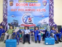 Ditpolairud Polda Aceh Gelar Donor Darah dalam Rangka HUT ke-75