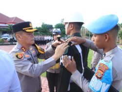 Polres Aceh Utara Laksanakan Apel Gelar Pasukan Operasi Zebra Seulawah 2025