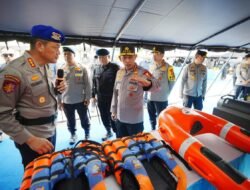 Kapolri Cek Langsung Personel-Sarpras Polda DIY, Pastikan Siap Hadapi Potensi Bencana