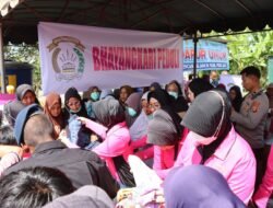 Ketua Bhayangkari Daerah Aceh Tinjau Lokasi Banjir di Pidie Jaya, Salurkan Bantuan untuk Warga Terdampak