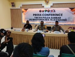 DVI Polda Sumbar Percepat Identifikasi Korban Bencana: 161 Jenazah Terverifikasi, 25 Masih Menunggu Kecocokan DNA