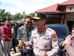 Kapolda Aceh, Wagub, dan Kepala BNPB Tinjau Lokasi Bencana dan Pengungsi di Singkil