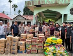 Paguyuban Alumni Akademi Kepolisian Angkatan 56 Batalyon Presisi Salurkan Bantuan Kemanusiaan untuk Korban Banjir di Aceh Utara
