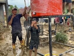 Polri Salurkan 627 Tandon Air Bersih untuk Warga Terdampak Bencana, Salah Satunya di Aceh Tamiang