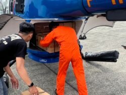 Ketua Bhayangkari Daerah Aceh Salurkan Bantuan untuk Warga Aceh Tamiang melalui Posko Bantuan Polda Aceh di Bandara Kualanamu