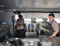 Polri Siagakan 11 Dapur Umum Untuk Masyakarat Terdampak Bencana Alam